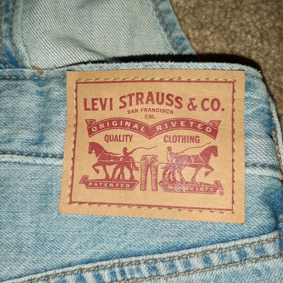 Levi's Cotton Women Overall Size Small Light Blue - Picture 4 of 16